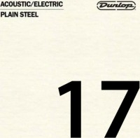 Dunlop Plain Steel Acoustic / Electric Guitar String .017 (DPS17S)